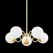 Havana Chandelier, Aged Brass