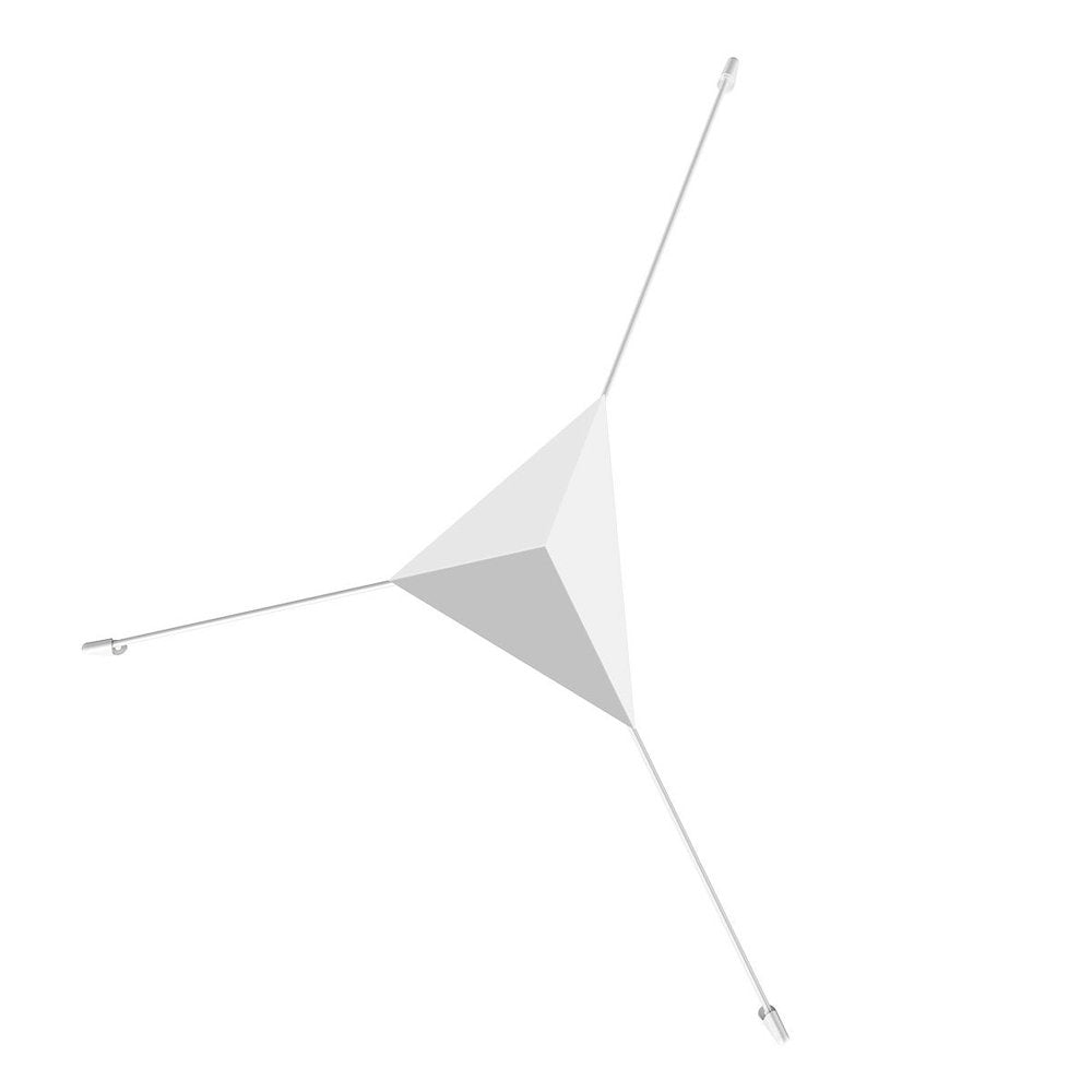 Abstract Surface Mount, Satin White