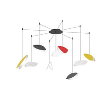 Papillons Pendant, Satin Black