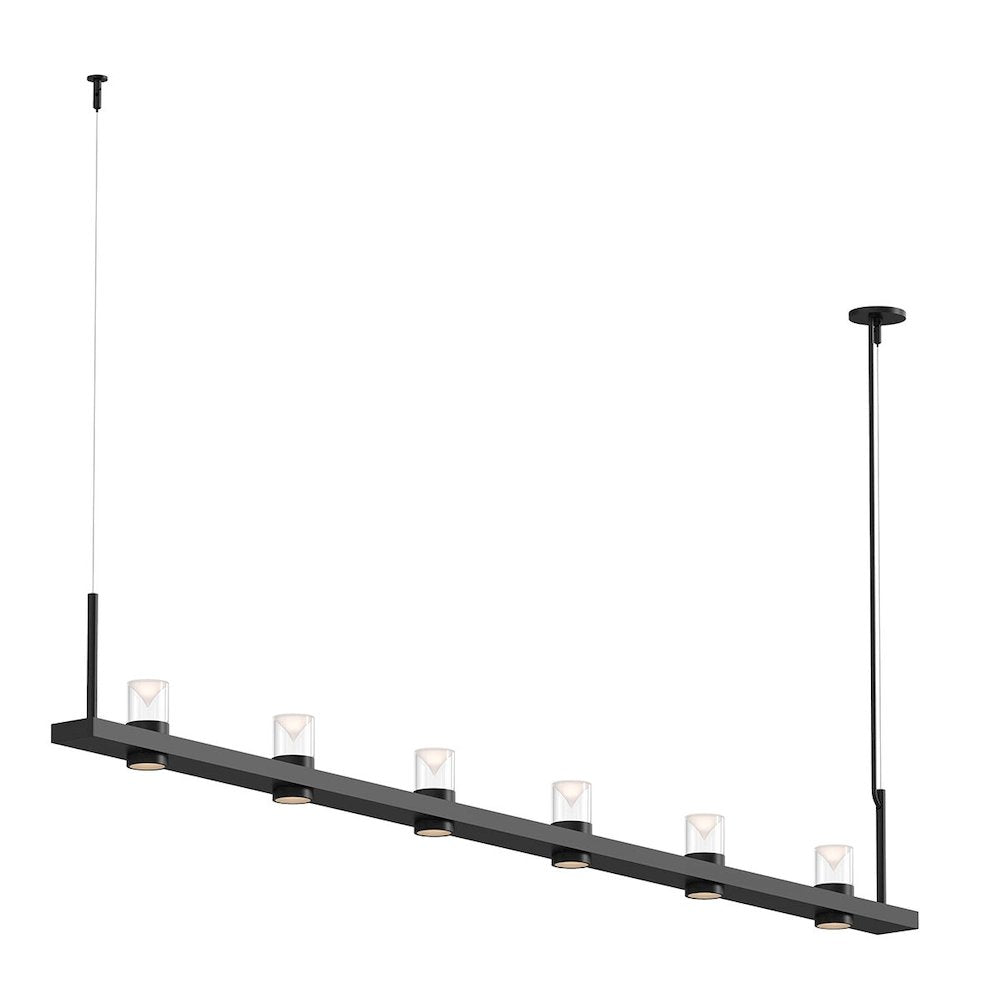 Intervals Pendant, Satin Black