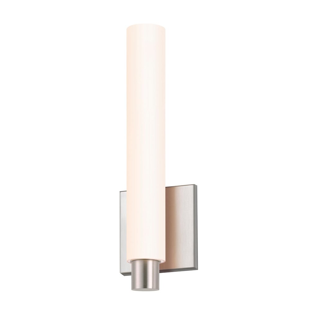Tubo Slim LED Bath and Vanity, Satin Nickel