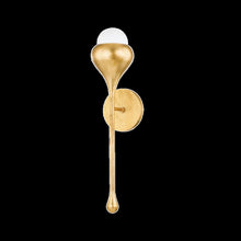 Luciel Wall Sconce, Vintage Gold Leaf