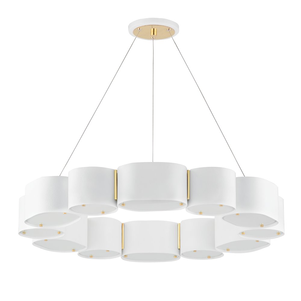 Opal Chandelier, Soft White
