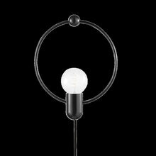 Darcy Plug-In Sconce, Soft Black