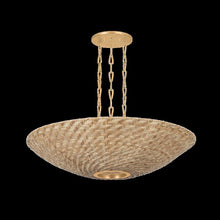 Ollie Chandelier, Vintage Gold Leaf