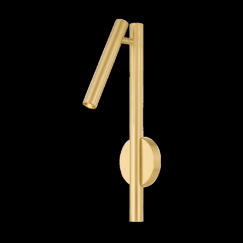 Circleville Wall Sconce, Aged Brass