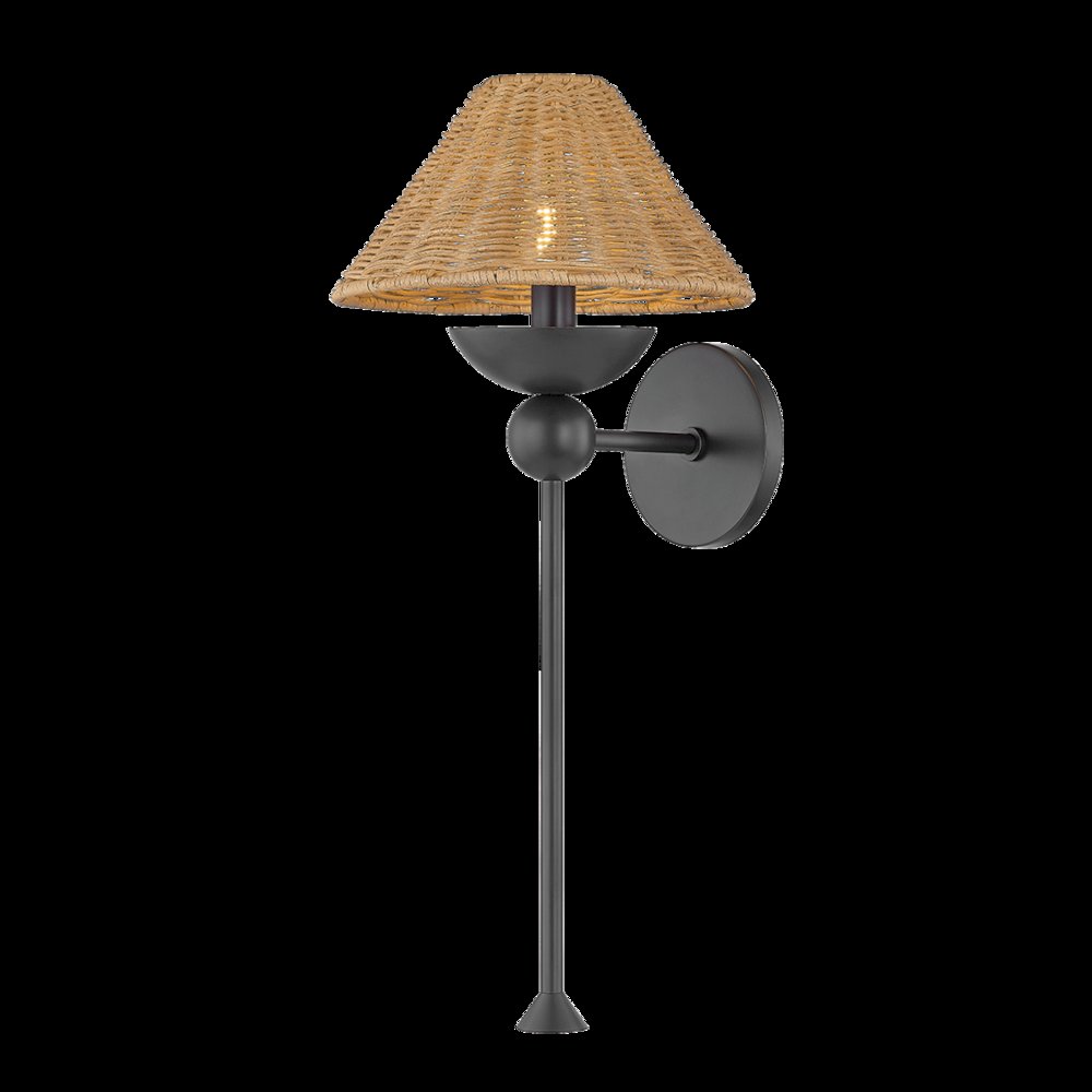 Perilla Wall Sconce, Old Bronze