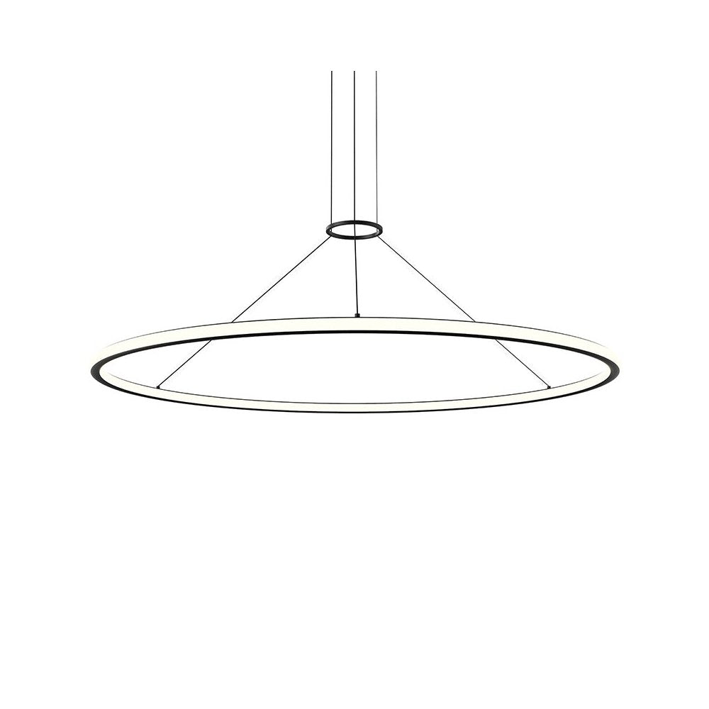 Luna Pendant, Satin Black