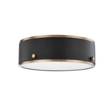 Eli Flush Mount, Patina Brass