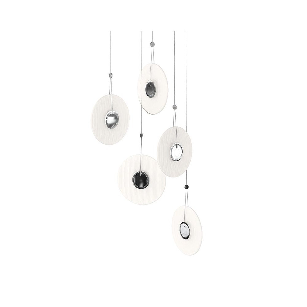 Meclisse Pendant, Polished Chrome