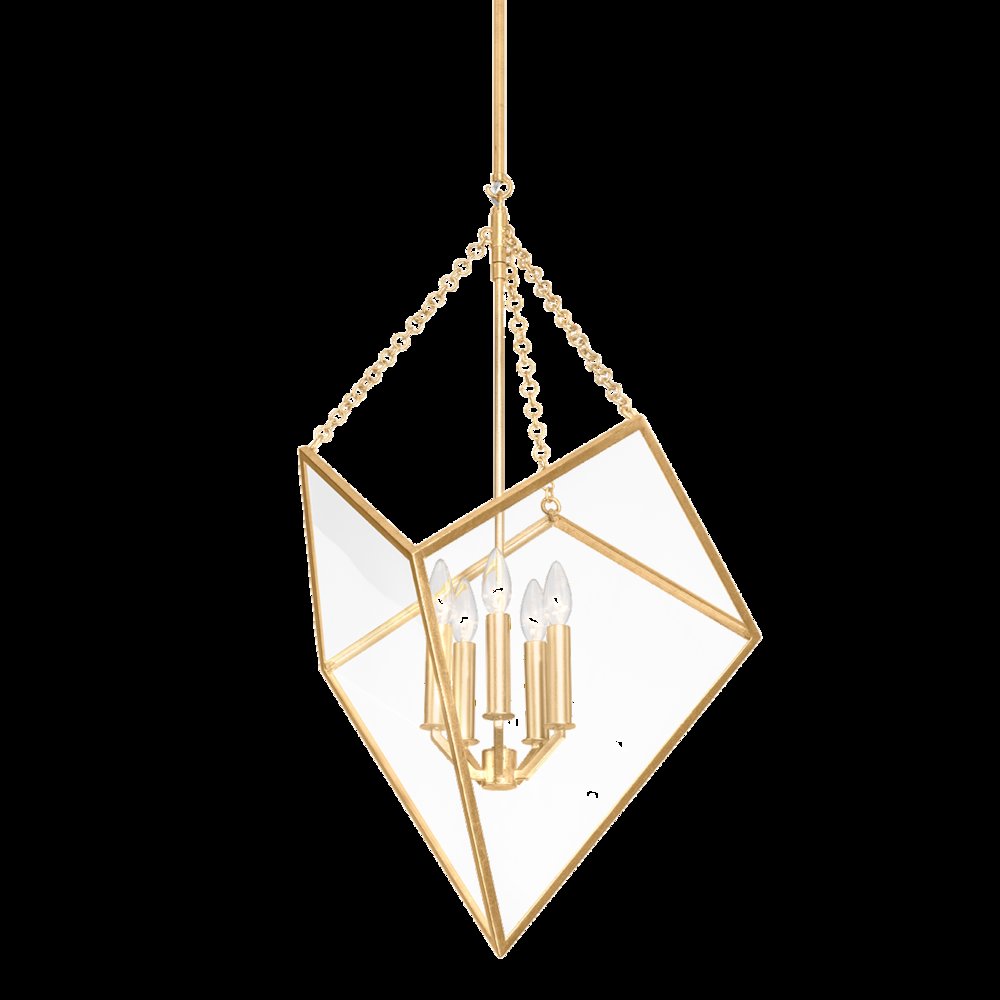 Brookfield Lantern, Vintage Gold Leaf