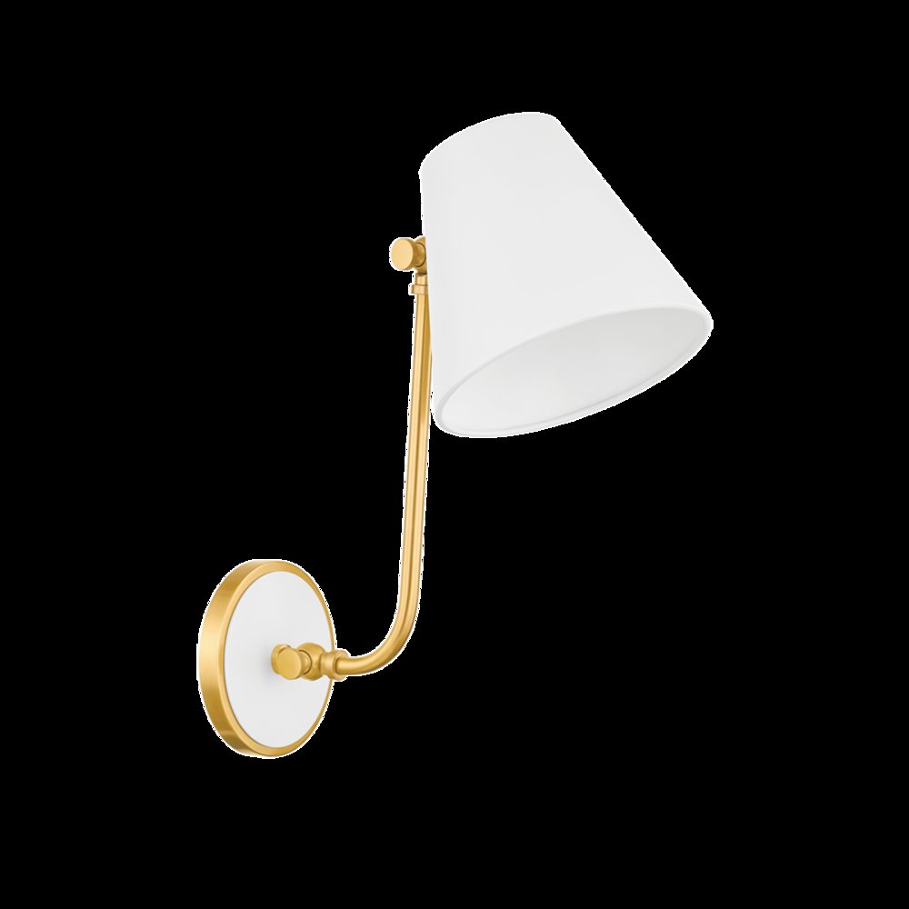 Georgann Wall Sconce, Aged Brass