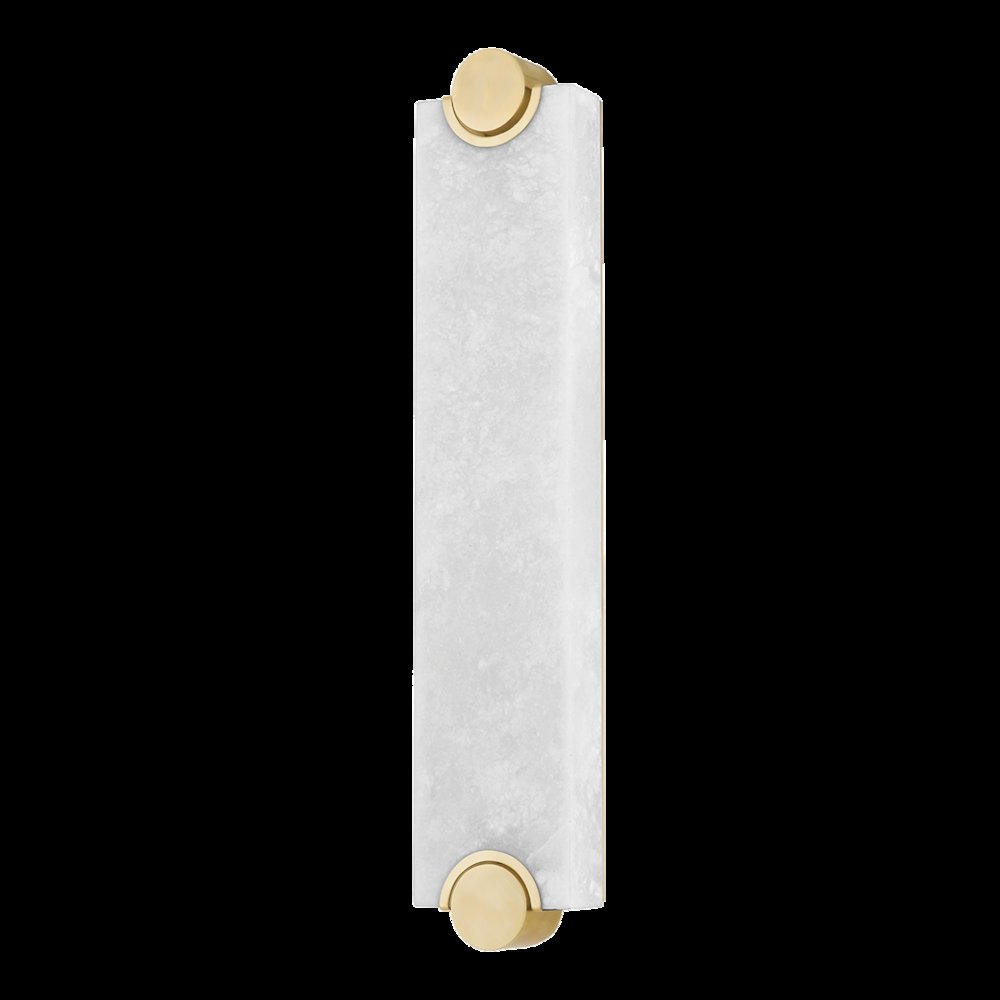 Brant Wall Sconce, Aged Brass