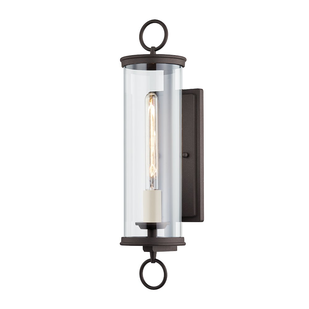 Aiden Exterior Wall Sconce, Textured Bronze
