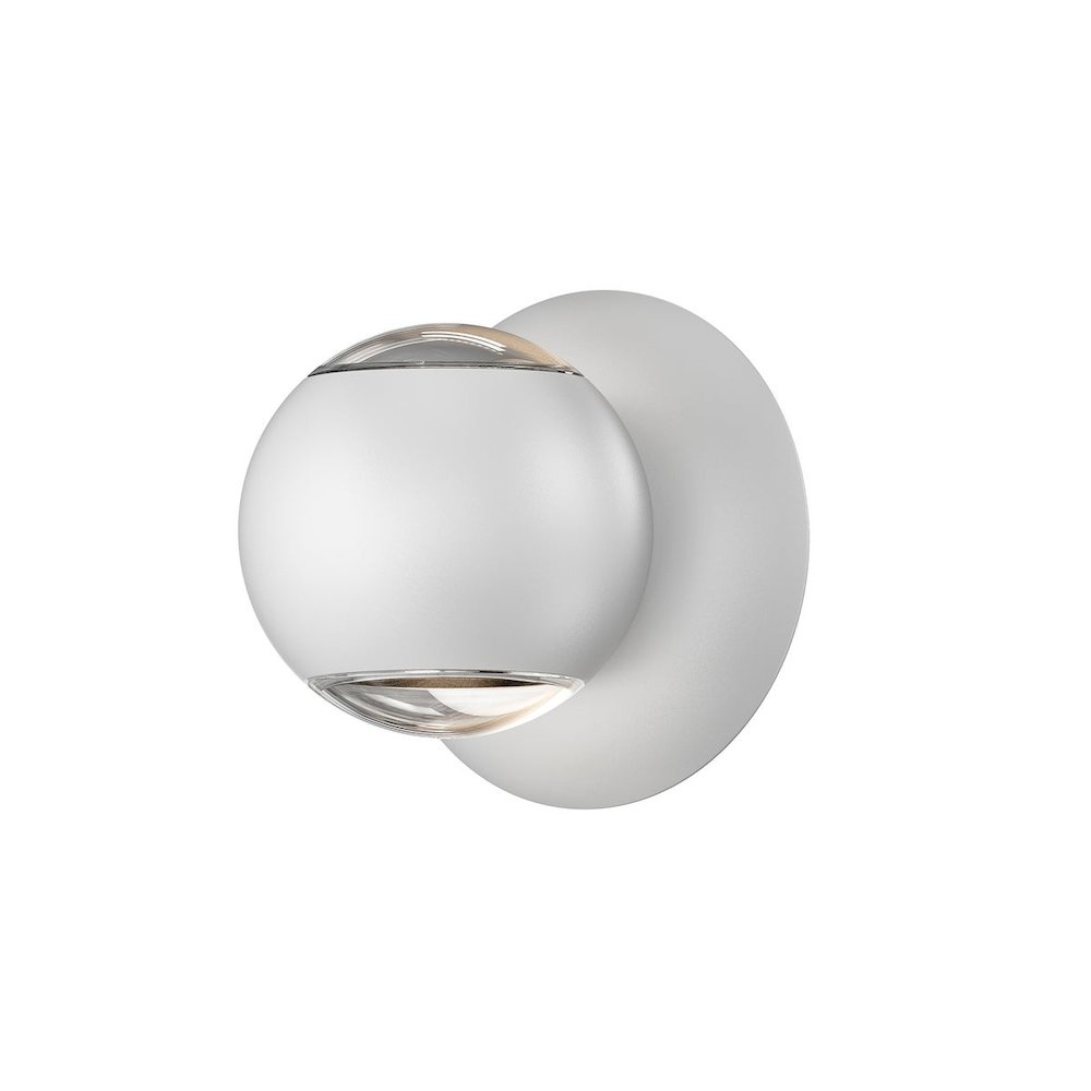 Hemisphere Wall Sconce, Texture White
