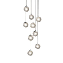 Champagne Bubbles Pendant, Polished Chrome