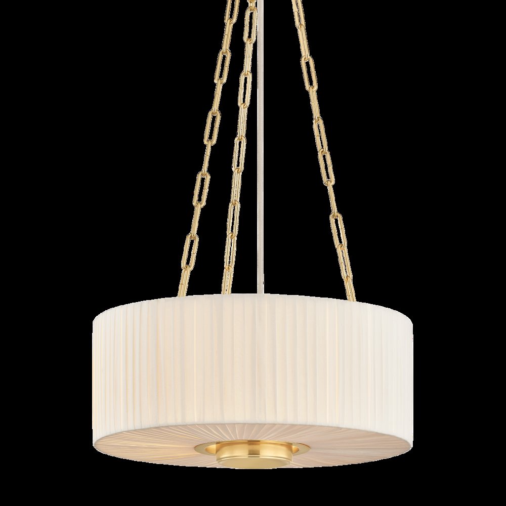 Camby Pendant, Aged Brass