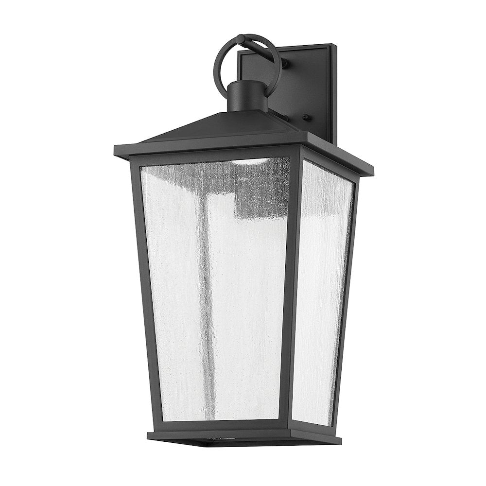 Soren Exterior Wall Sconce, Texture Black