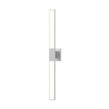 Planes Wall Sconce, Bright Satin Aluminum