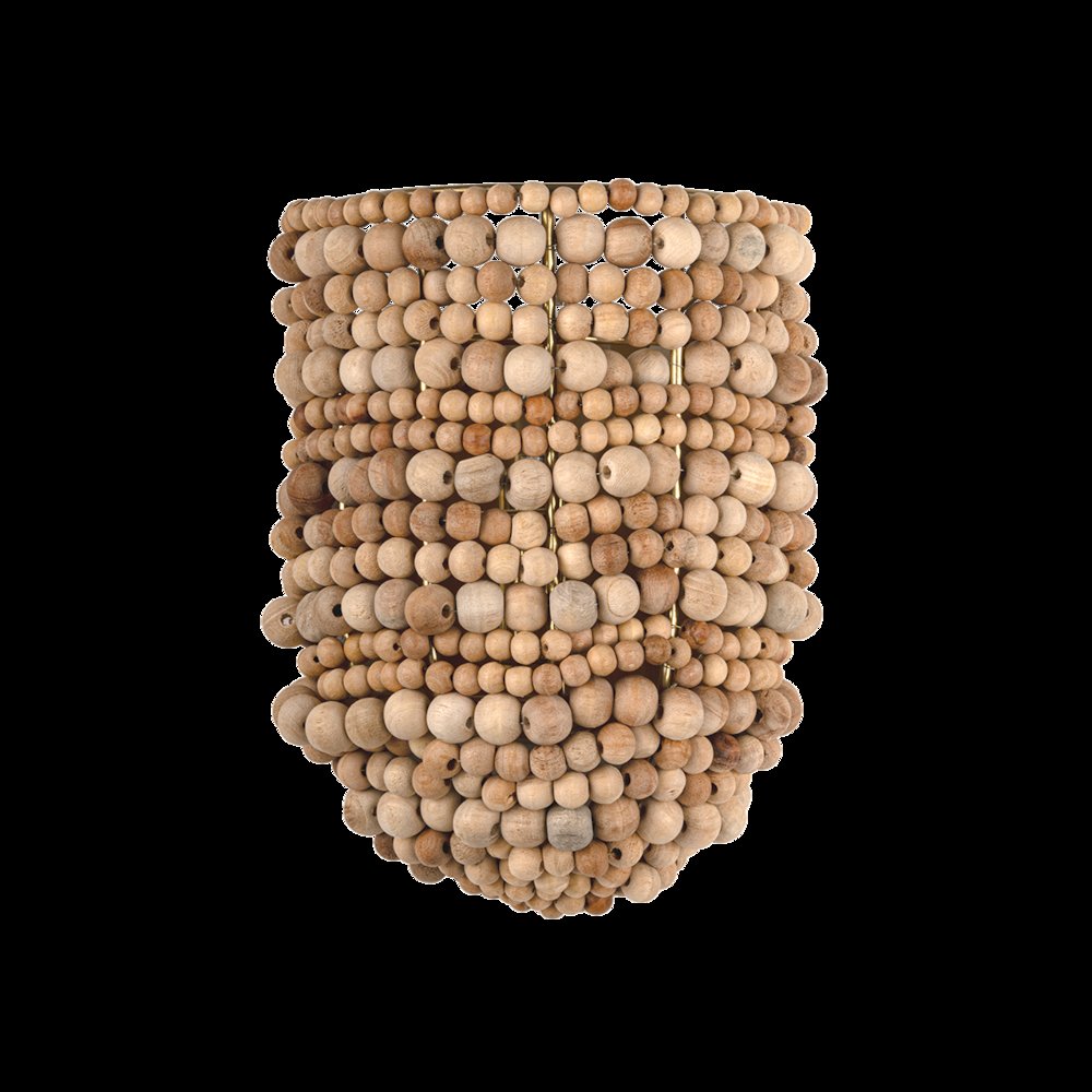 Tiana Wall Sconce, Aged Brass