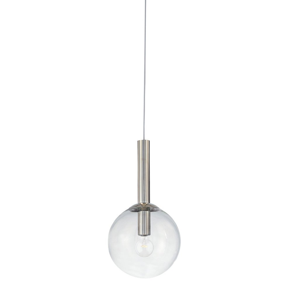 Bubbles Pendant, Polished Nickel