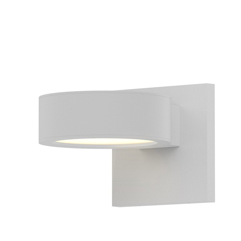 REALS Wall Sconce, Texture White
