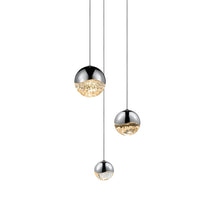 Grapes Pendant, Polished Chrome