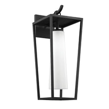 Mission Beach Exterior Wall Sconce, Texture Black