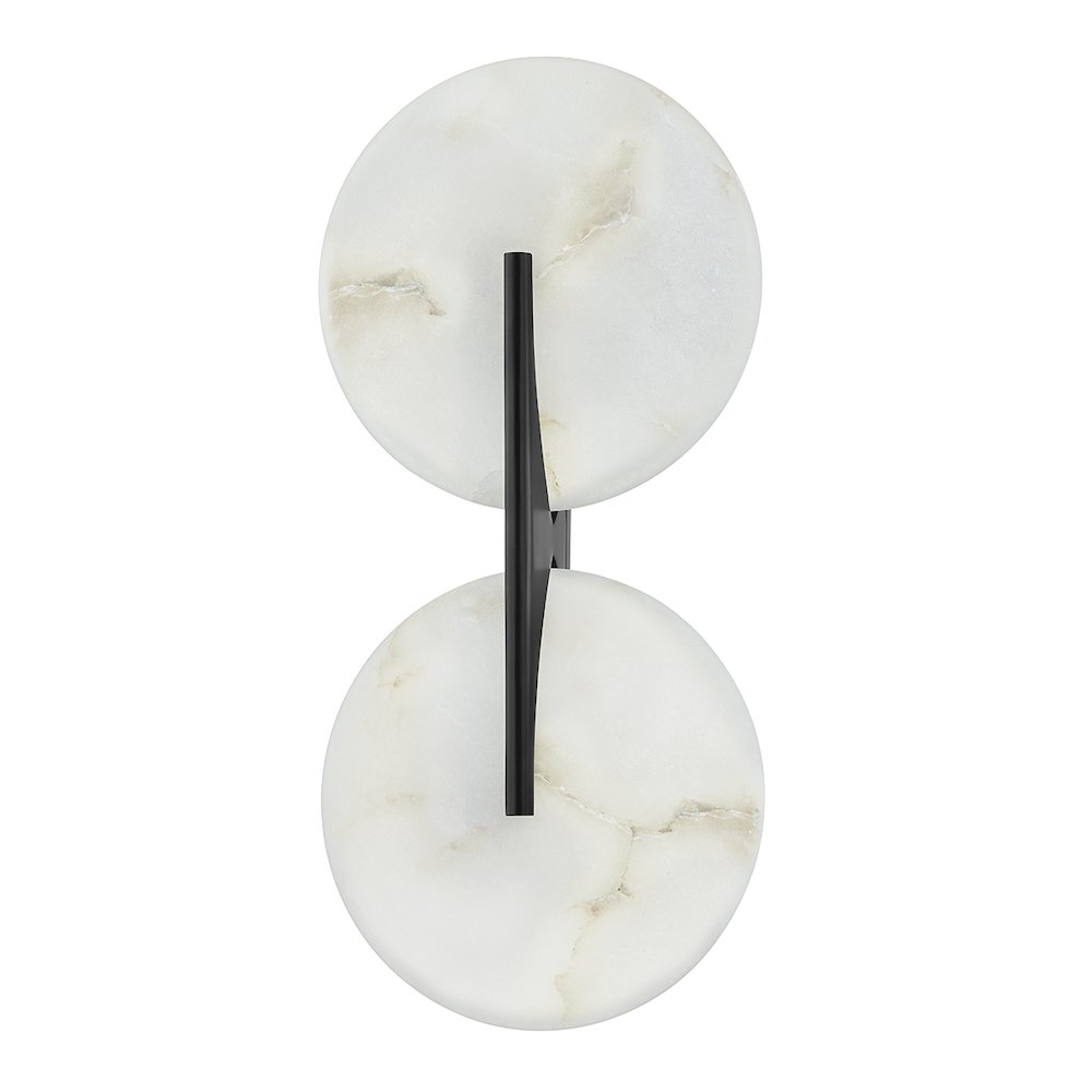 Asteria Wall Sconce, Black Brass