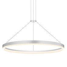 Corona Pendant, Bright Satin Aluminum