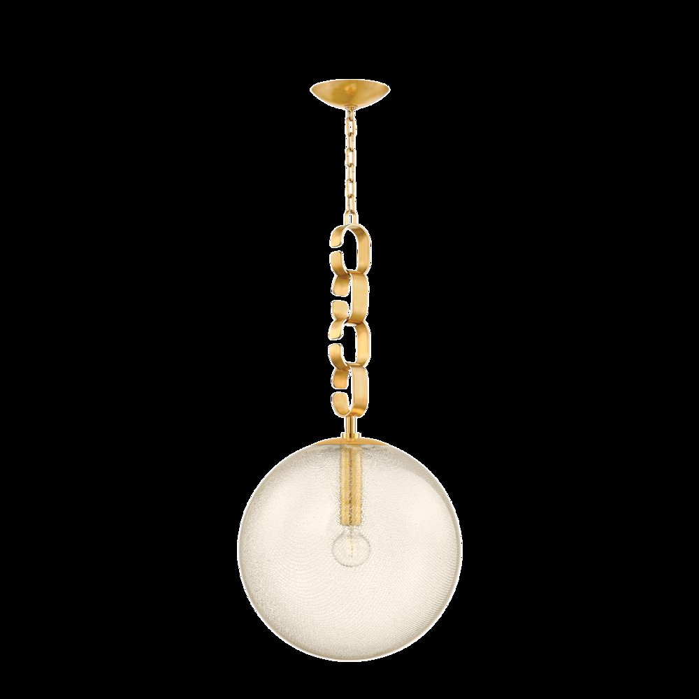 Nessa Pendant, Vintage Brass