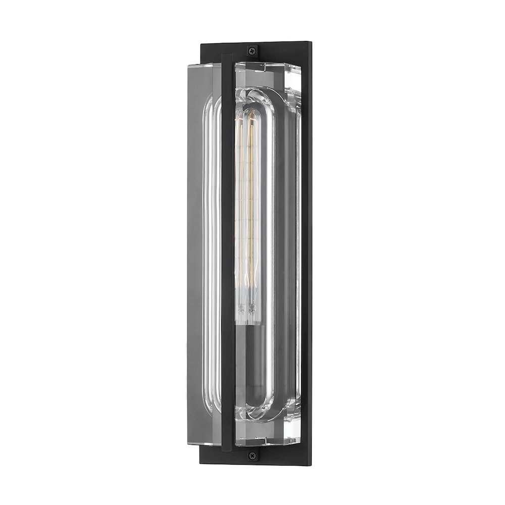 Hawkins Wall Sconce, Black Brass
