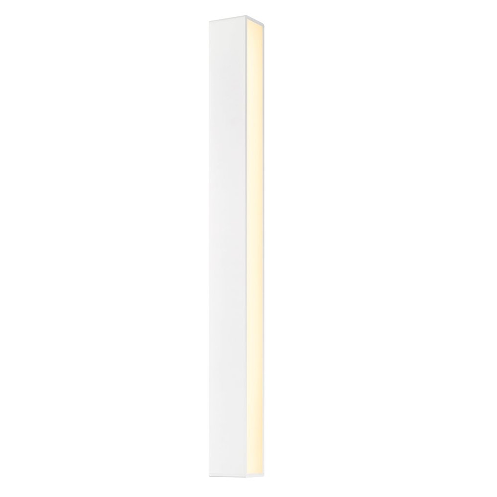 Sideways Wall Sconce, Texture White