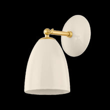 Kirsten Wall Sconce, Aged Brass