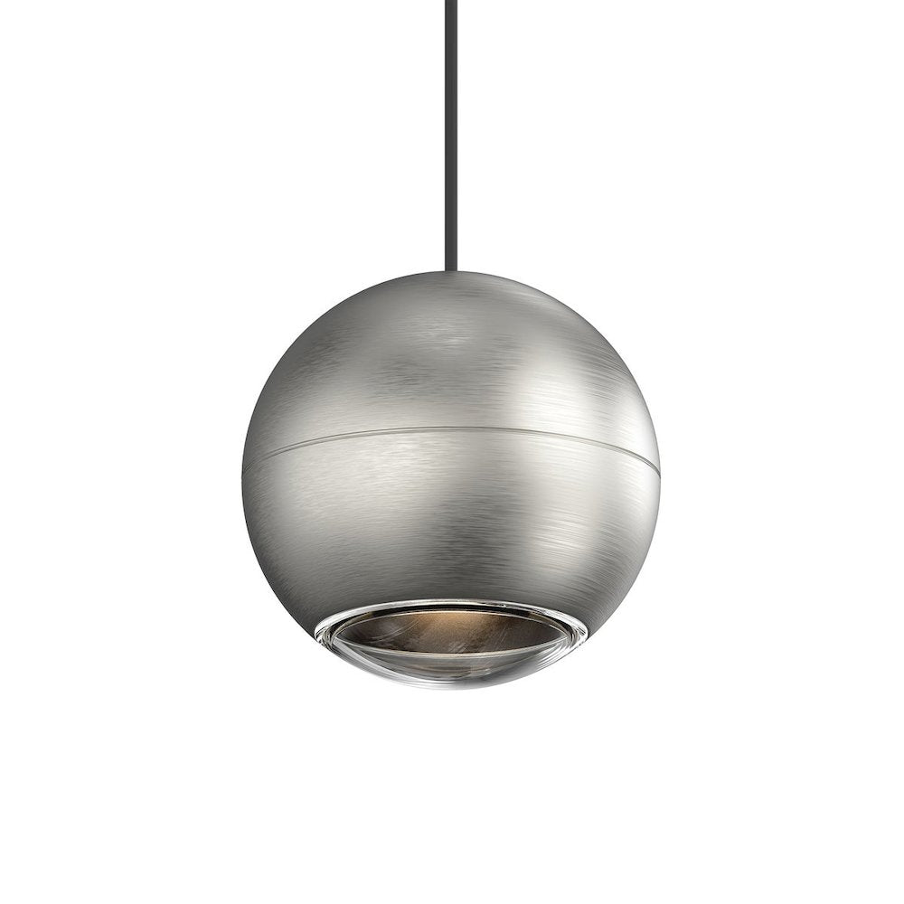 Hemisphere Pendant, Natural Anodized