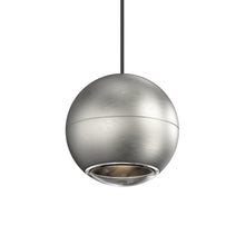 Hemisphere Pendant, Natural Anodized