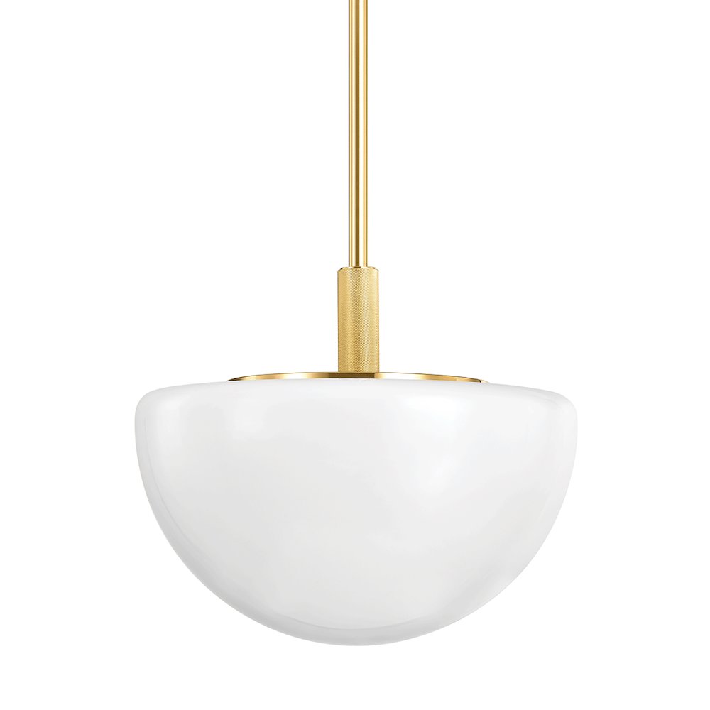 Lethbridge Pendant, Aged Brass
