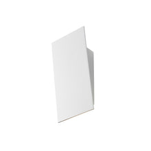 Angled Plane Wall Sconce, Texture White