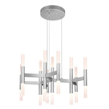Luna Pendant, Bright Satin Aluminum