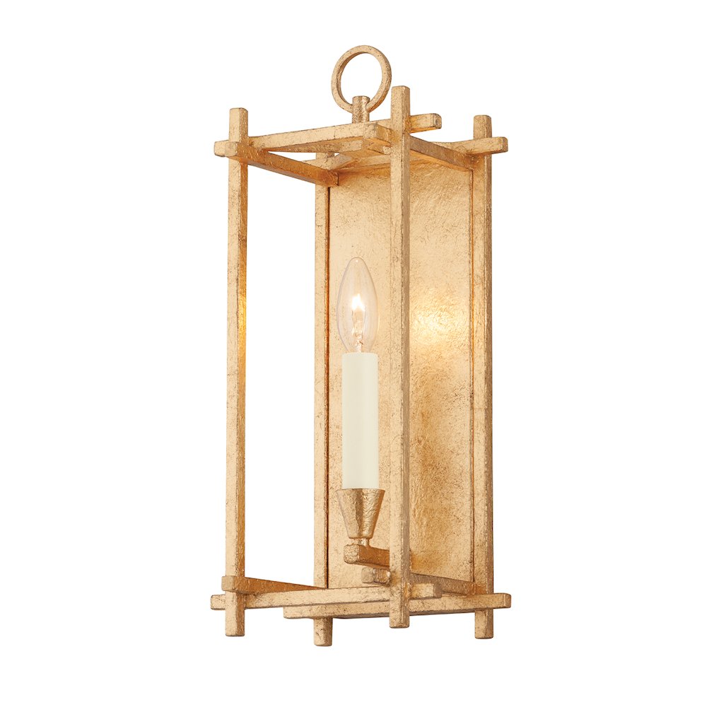 Huck Wall Sconce, Vintage Gold Leaf
