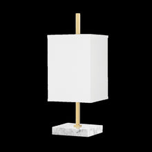 Mikaela Table Lamp, Aged Brass