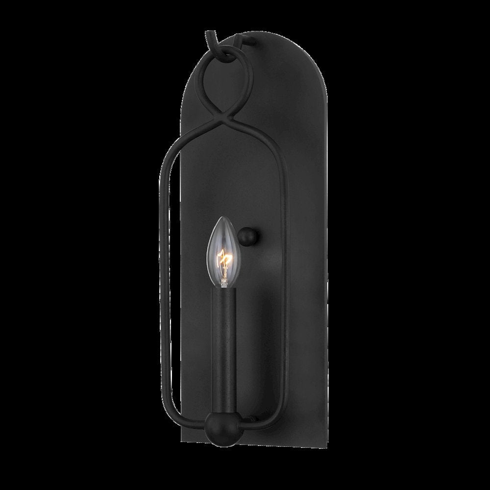 Mallory Wall Sconce, Aged Iron
