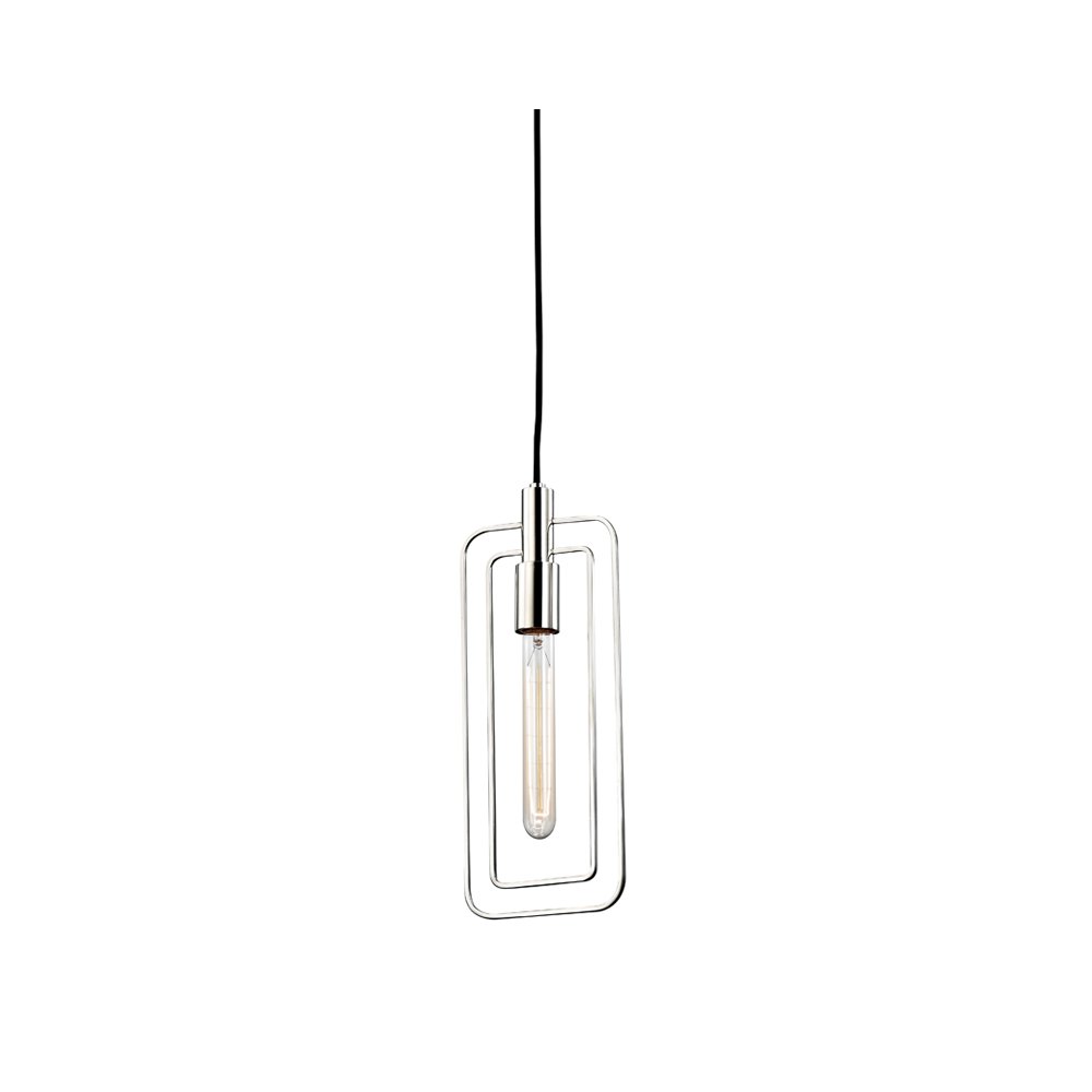 Masonville Pendant, Polished Nickel