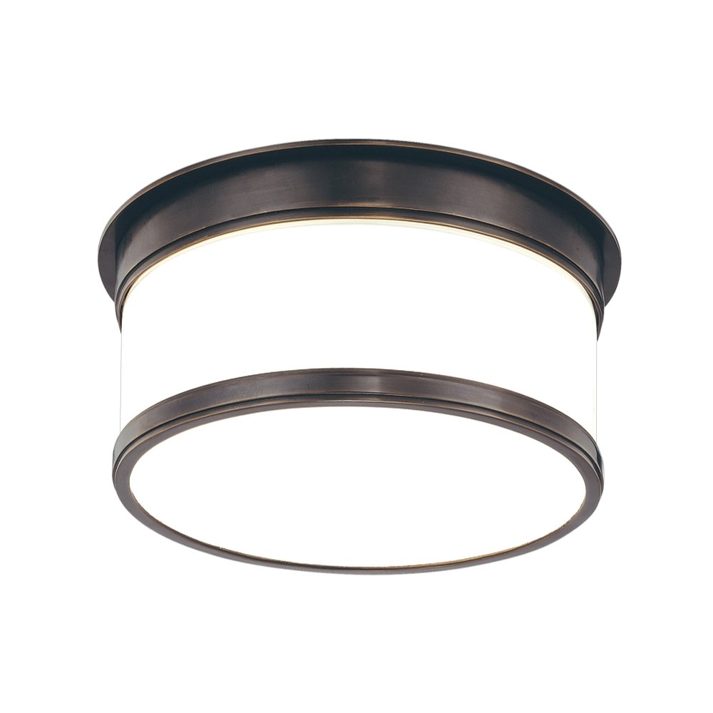 Geneva Flush Mount, Old Bronze