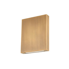 Thayne Exterior Wall Sconce, Patina Brass