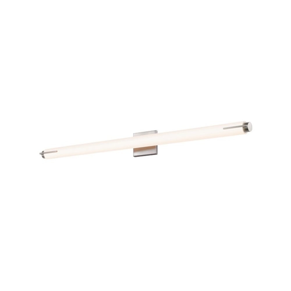 Tubo Slim LED Bath and Vanity, Satin Nickel