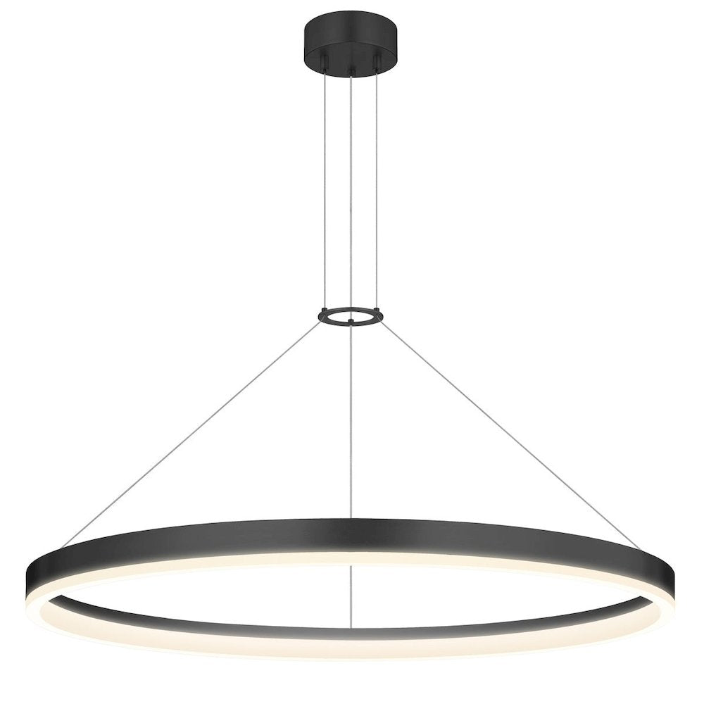 Corona Pendant, Satin Black