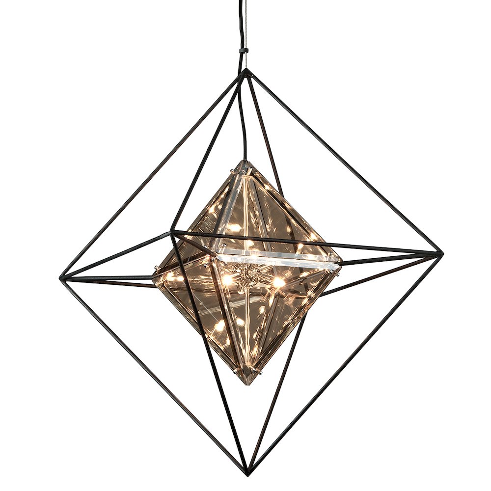 Epic Chandelier, Textured Iron