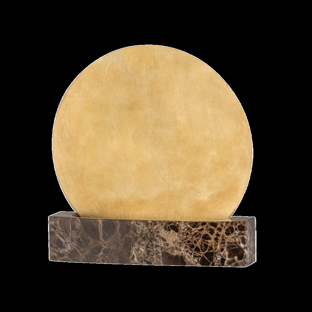 Rune Wall Sconce, Vintage Gold Leaf