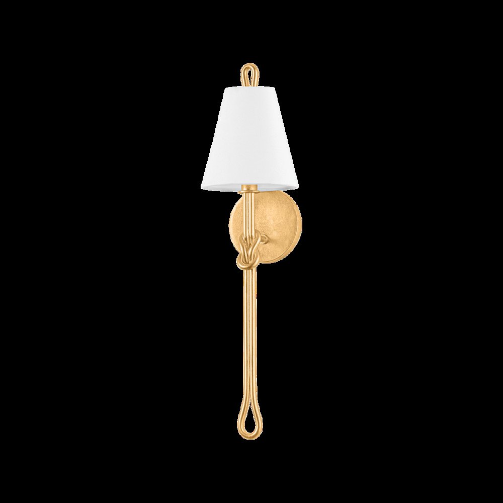 Alburgh Wall Sconce, Vintage Gold Leaf